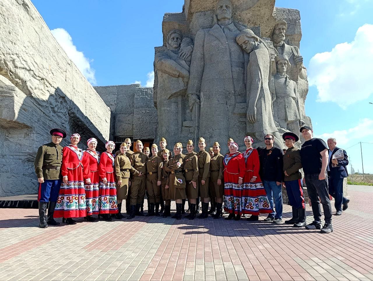 Участие в параде Победы
